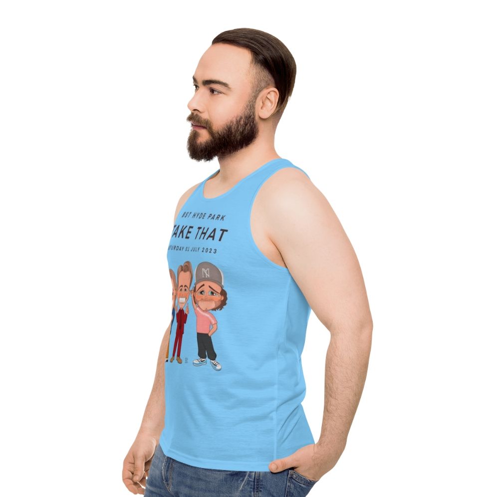 Unisex Hyde Park Summer Festival Tank Top - men side