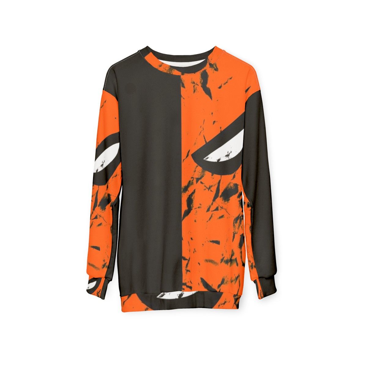 Deathstroke Faded DC Comics Supervillain Sweatshirt - hanging