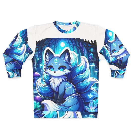 Mystic azure fox legendary animals sweatshirt