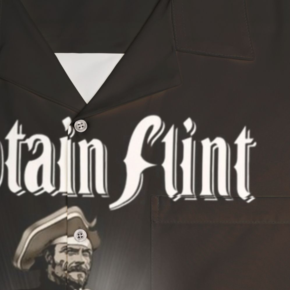 Captain Flint Pirate Hawaiian Shirt - Detail