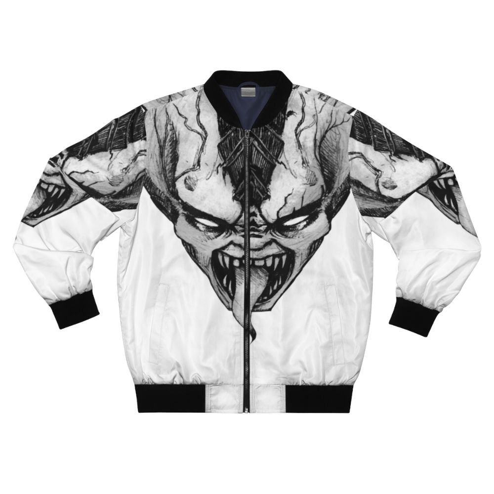 Genestealer Tyranid Bomber Jacket with Warhammer 40k design