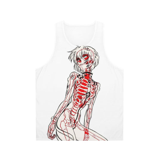 Neon Genesis Evangelion Rei Ayanami Anime Tank Top