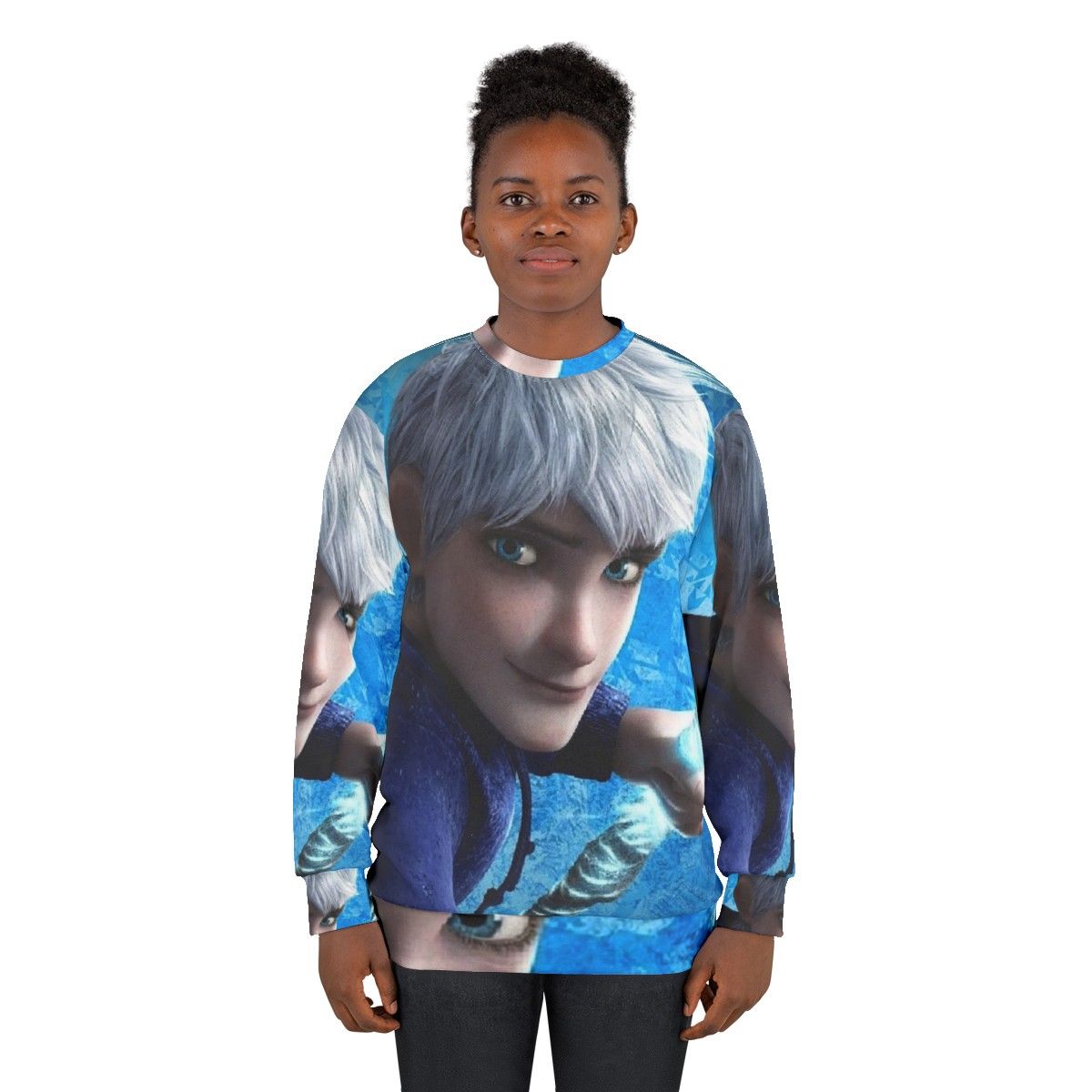 Jack Frost Sweatshirt - Cozy Winter Apparel for Rise of the Guardians Fans - women