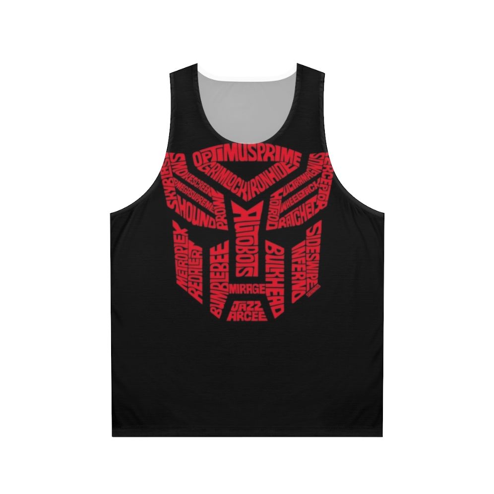 Transformers Autobots Unisex Tank Top