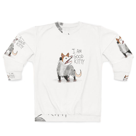 Good Kitty Cat Design Sweatshirt