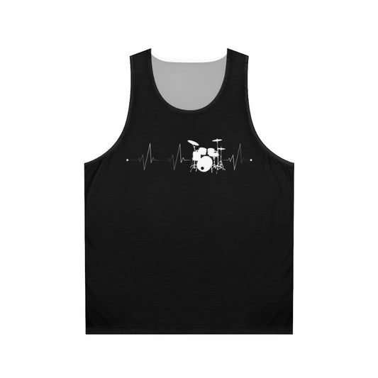 Drum Heartbeat Unisex Tank Top