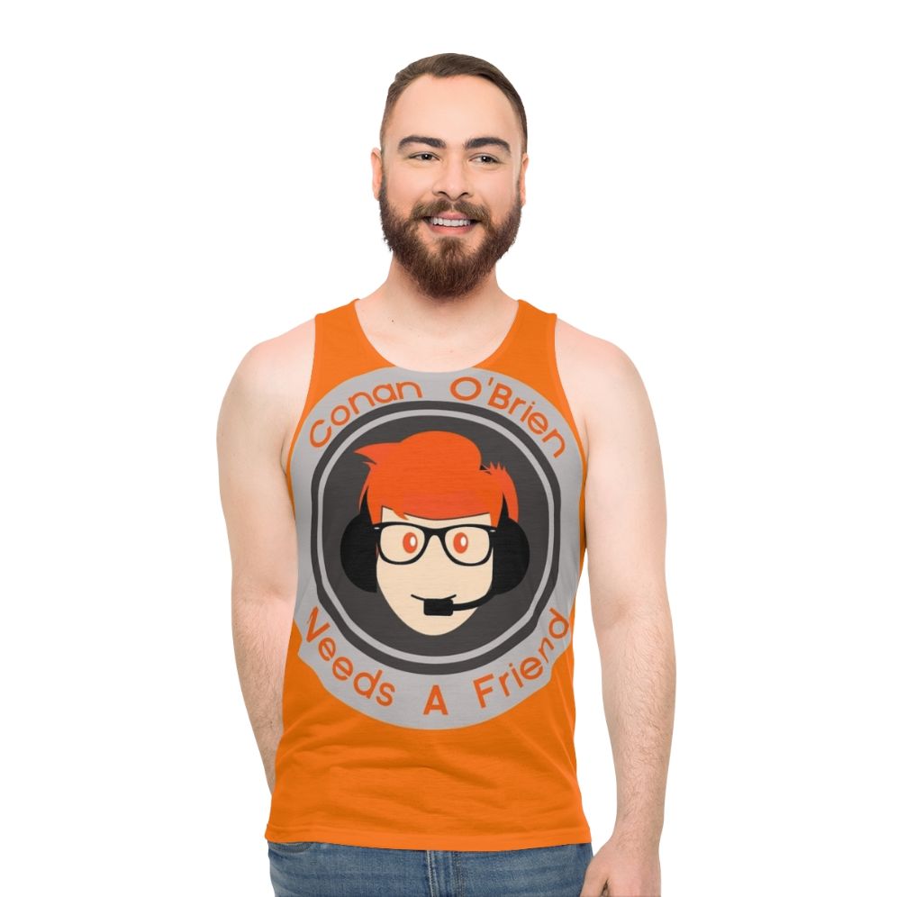 Conan O'Brien Needs a Friend Team Coco Unisex Tank Top - men