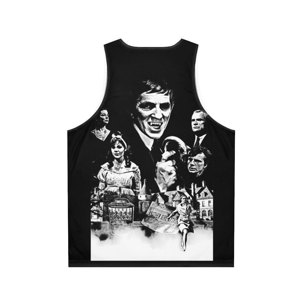 Vintage 1967 Dark Shadows Unisex Tank Top - Back