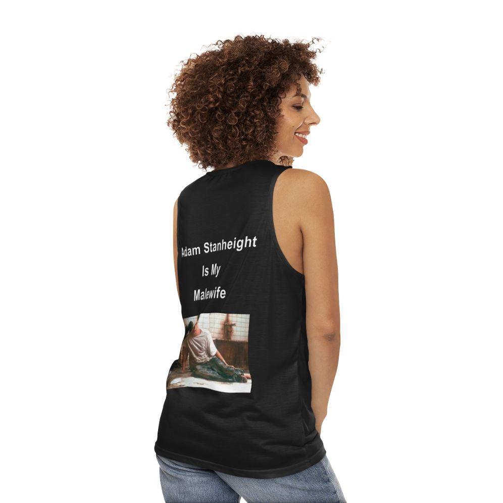 Adam Stanheight Malewife Horror Thriller Unisex Tank Top - women back