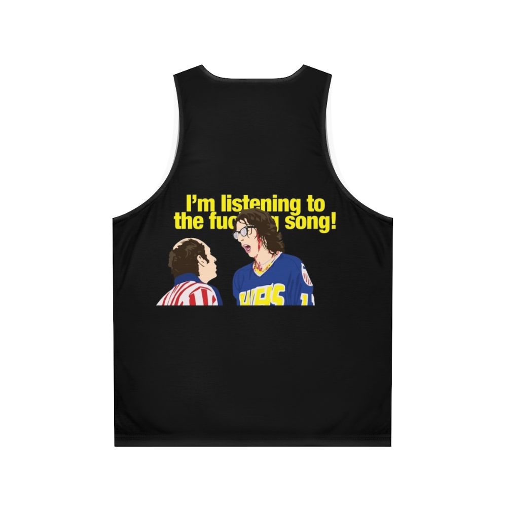 Hanson Brothers National Anthem Unisex Hockey Tank Top - Back