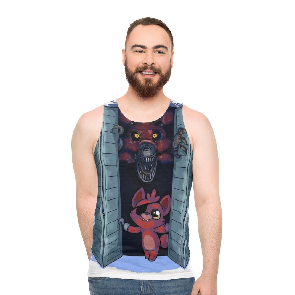 FNAF Foxy Unisex Tank Top - men