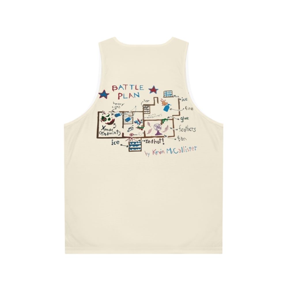 "Keep The Change" 90s Home Alone Unisex Tank Top - Back