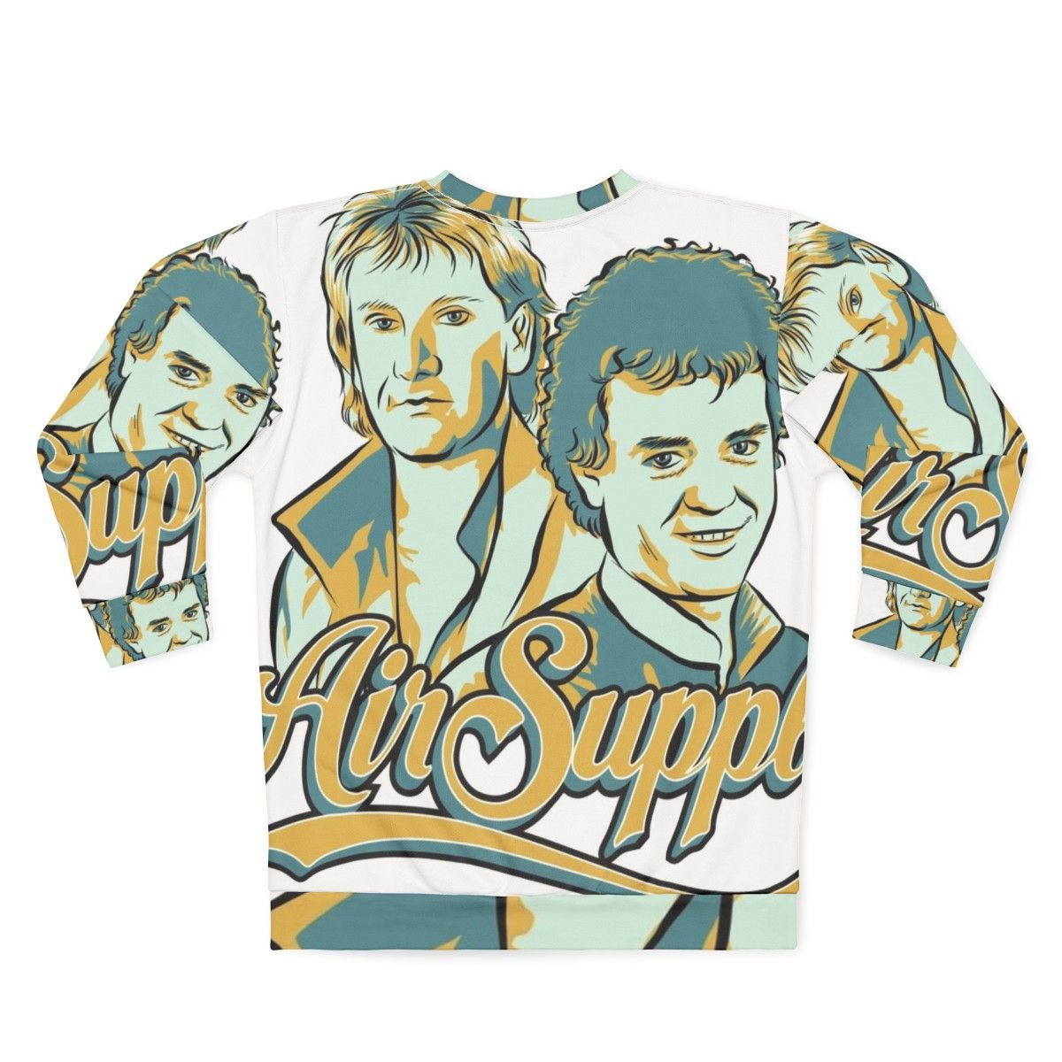 Air Supply Retro Music Sweatshirt - Back