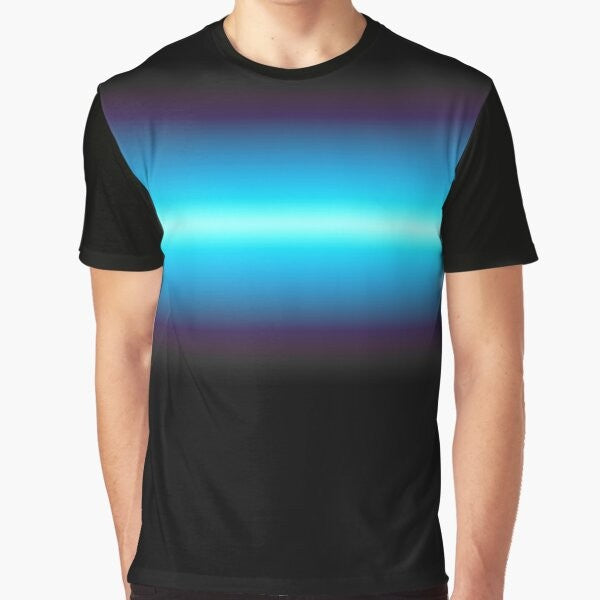 "NORMAL IS A MYTH" Percy Jackson-inspired graphic t-shirt with lightning, gradient, and neon design