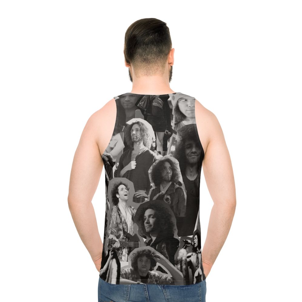 Danny Avidan Collage Unisex Tank Top - men back