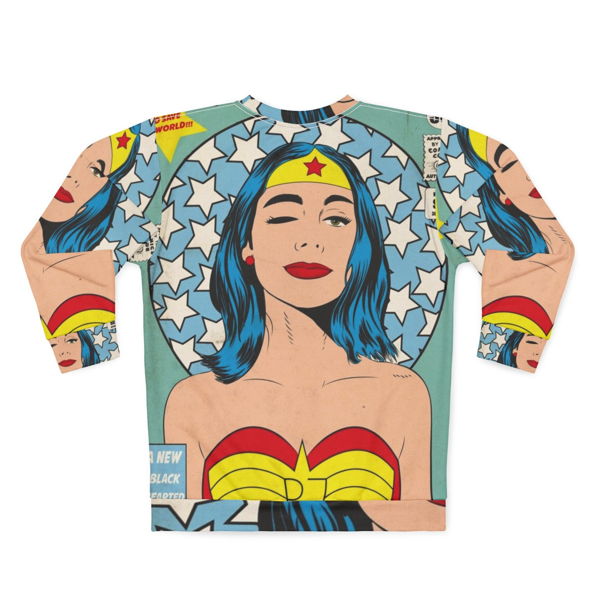 Yuri G's PJ Harvey Superhero Sweatshirt - Back