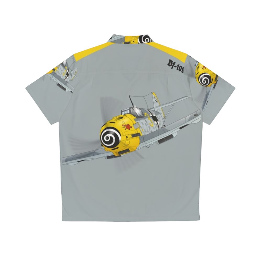 Messerschmitt Bf 109 WWII Hawaiian Shirt - Back