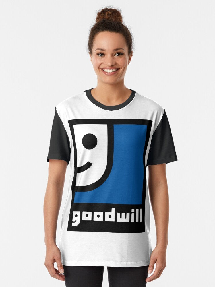 Vintage Goodwill logo graphic t-shirt - Women