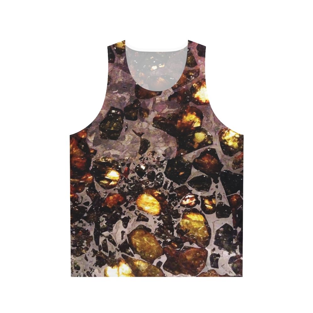 Pallasite Meteorite Space Rocks Unisex Tank Top