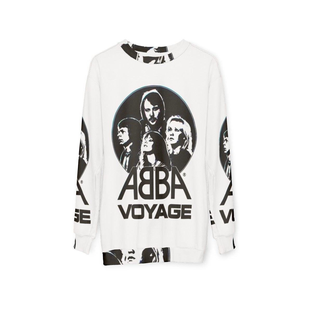 ABBA "Dancing Queen" 70s Disco Sweatshirt - hanging