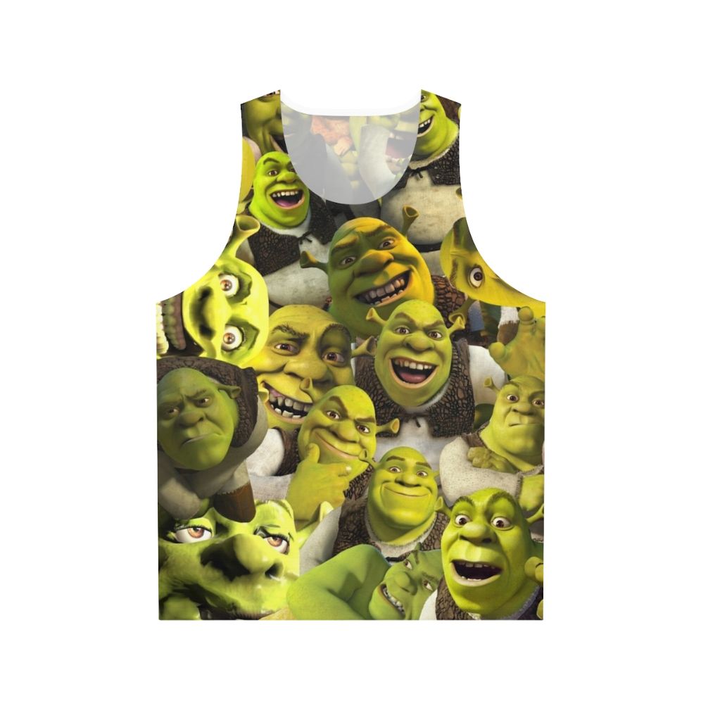 Shrek Collage Unisex Tank Top