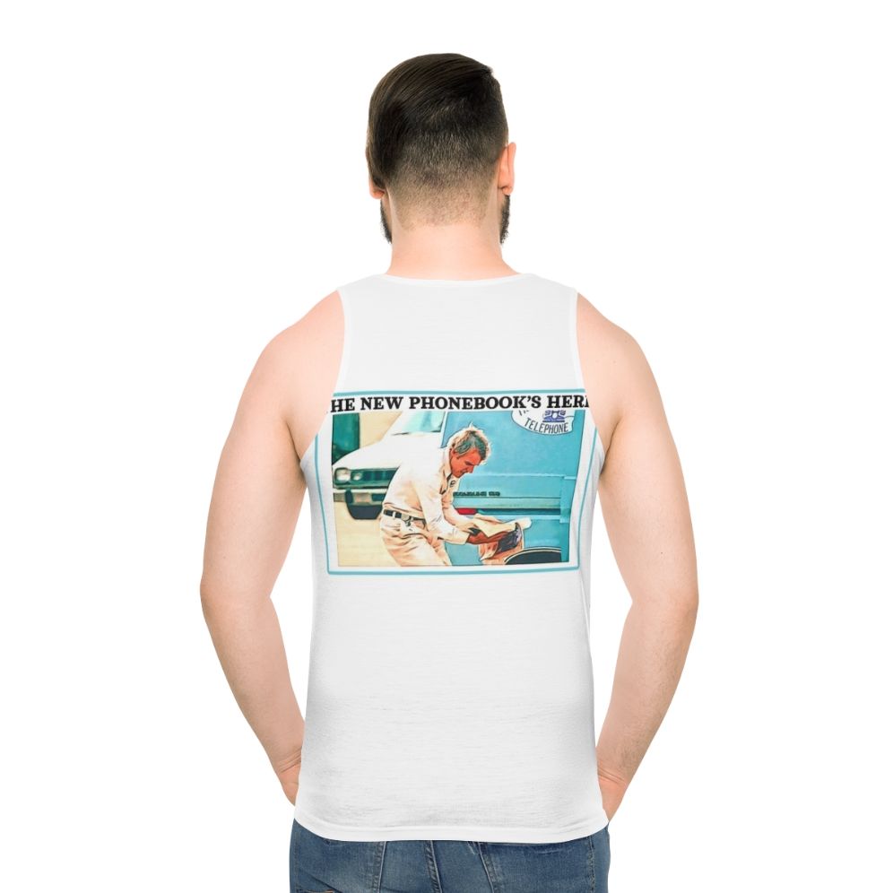 The Jerk Unisex Comedy Tank Top - men back