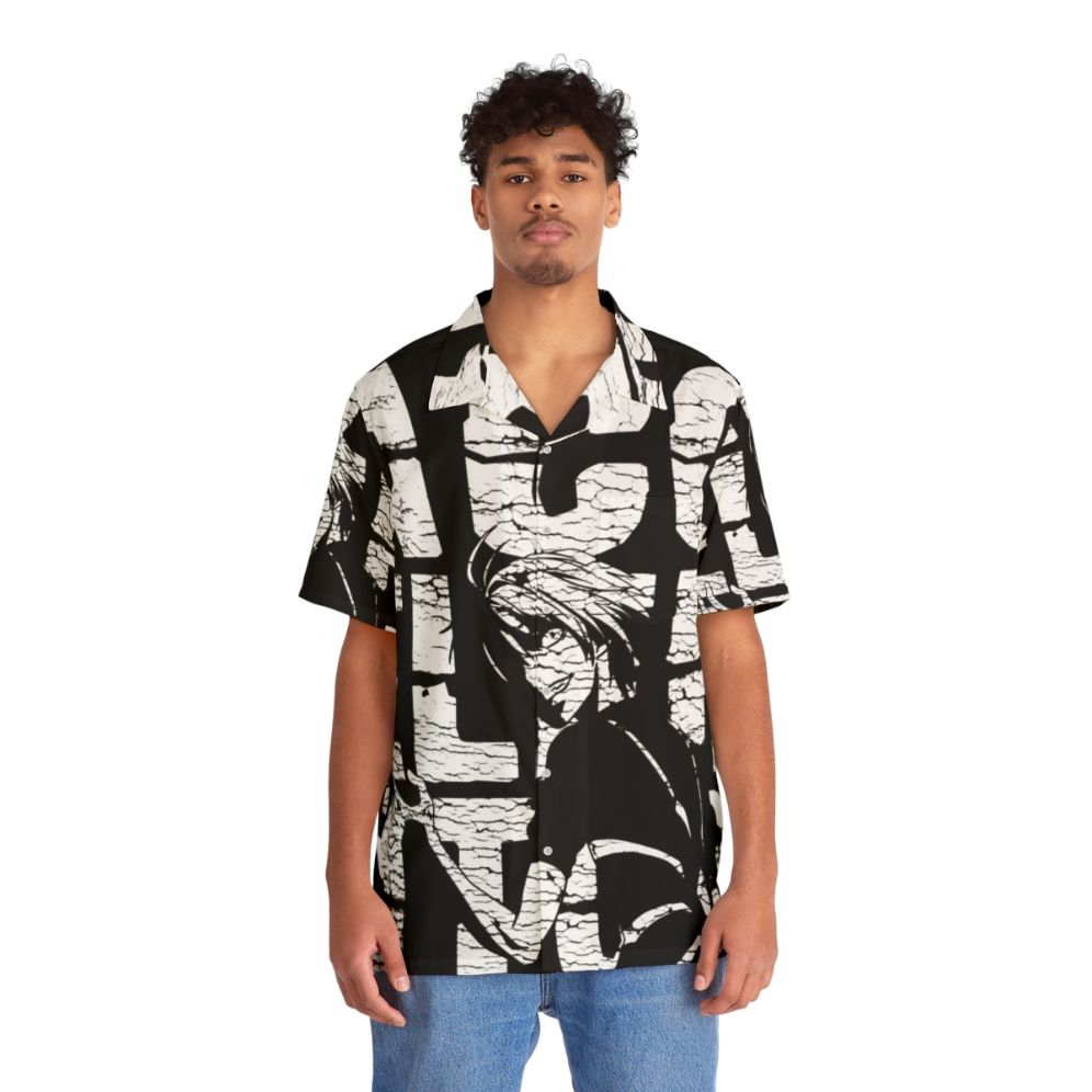 Accelerator Vintage Hawaiian Shirt featuring Anime and Manga Characters - Lifestyle