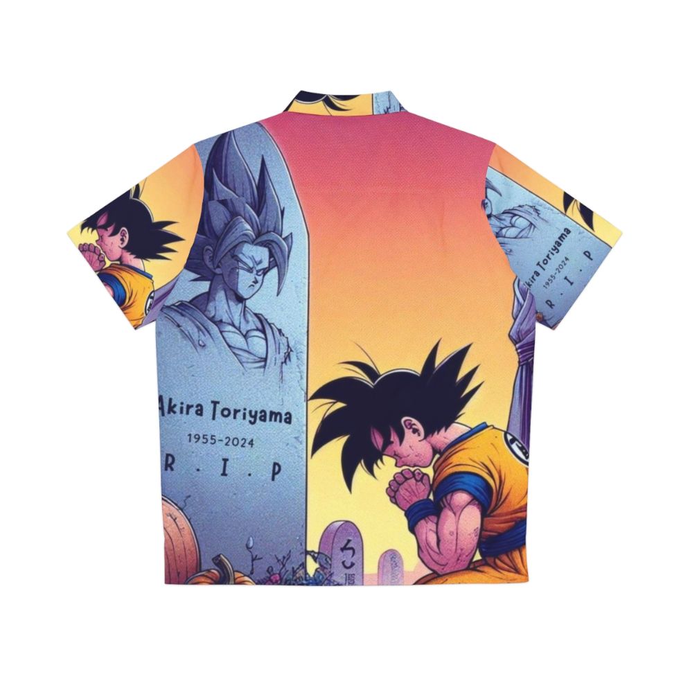 Akira Toriyama Dragon Ball Z Hawaiian Shirt - Back