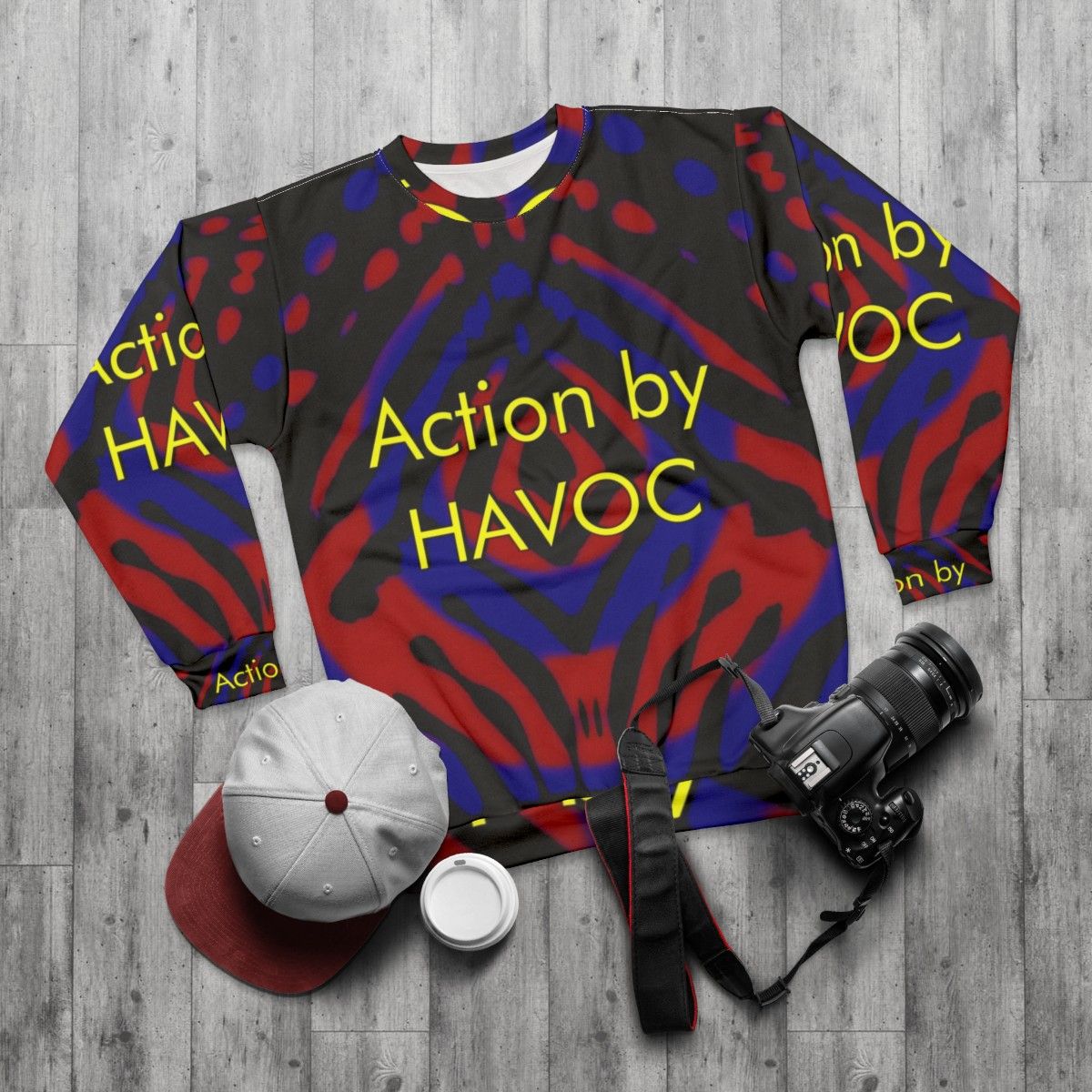 Havoc Stunt Action Sweatshirt - flat lay