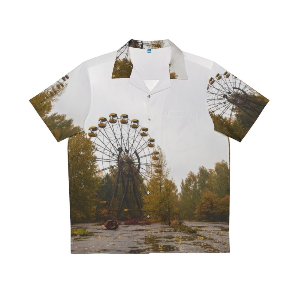 Chernobyl Pripyat Ferris Wheel Hawaiian Shirt