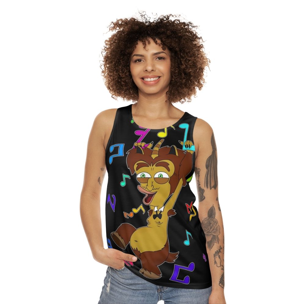 Big Mouth Maury Music Unisex Tank Top - women