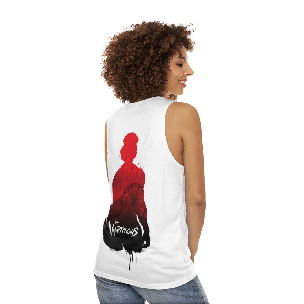 "The Warriors" 80s movie cult classic unisex tank top - women back