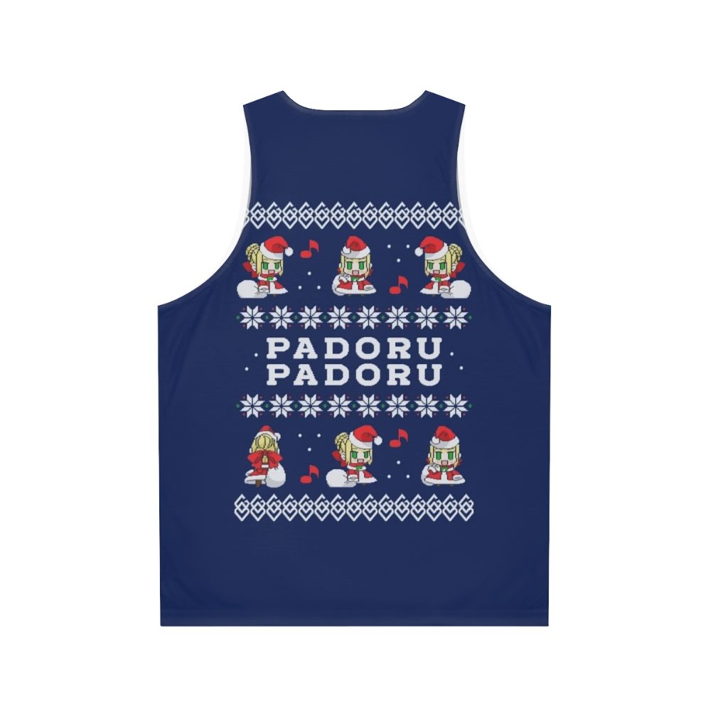 Padoru Padoru Anime Unisex Tank Top - Back