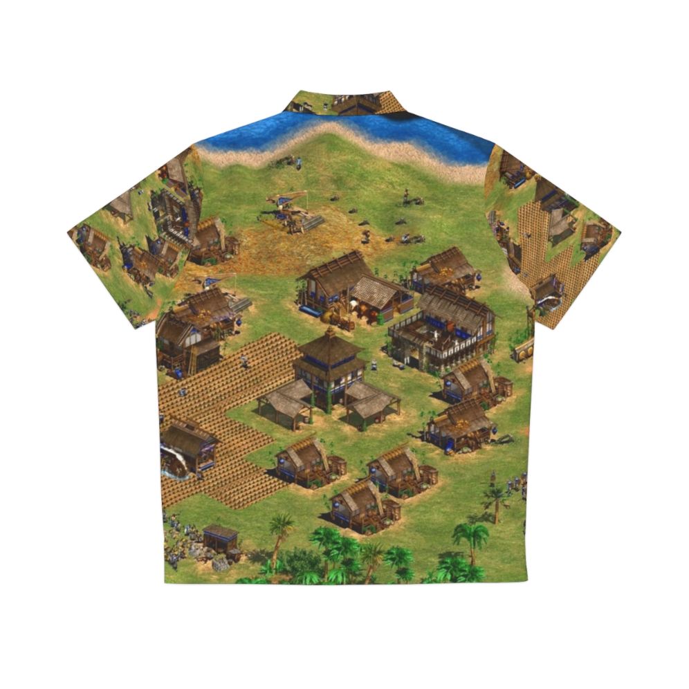 Age of Empires 2 Hawaiian Shirt for Retro PC Gaming Fans - Back