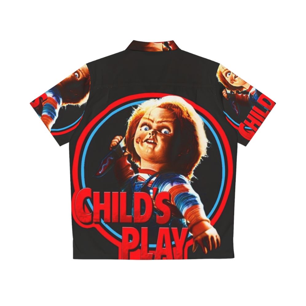 Chucky Hawaiian Horror Shirt 4 - Classic Slasher Cult Movie Apparel - Back