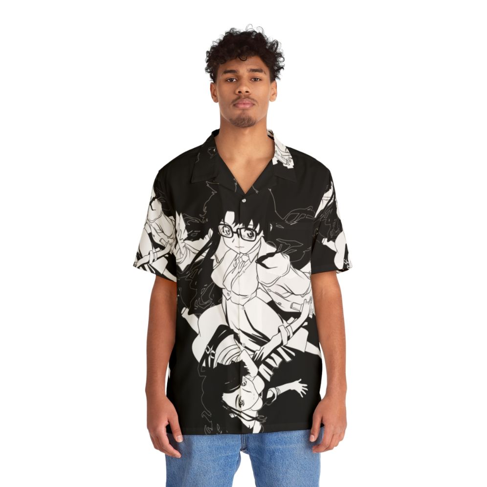 Vintage Read or Die Anime Hawaiian Shirt - People Front