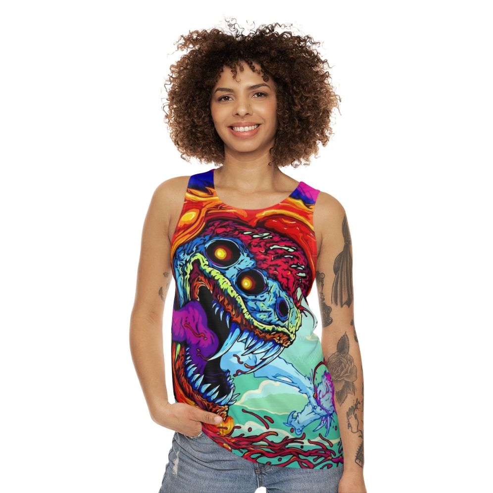 Hyper beast unisex tank top - women