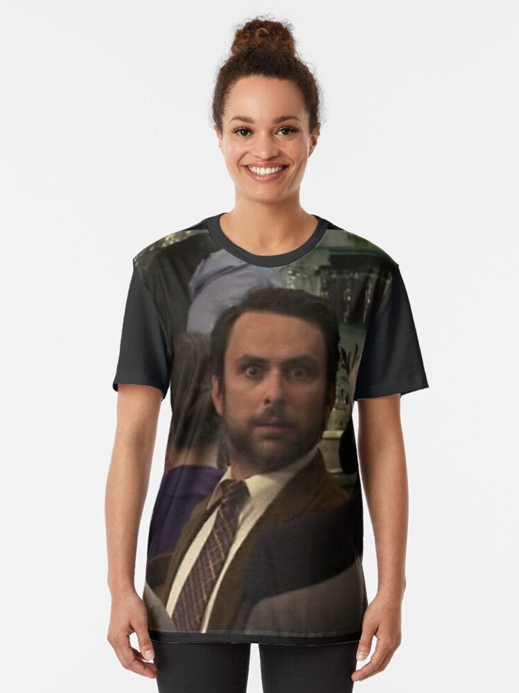 Always Sunny in Philadelphia (ASIP) graphic t-shirt featuring Charlie, Mac, and Donald - Women