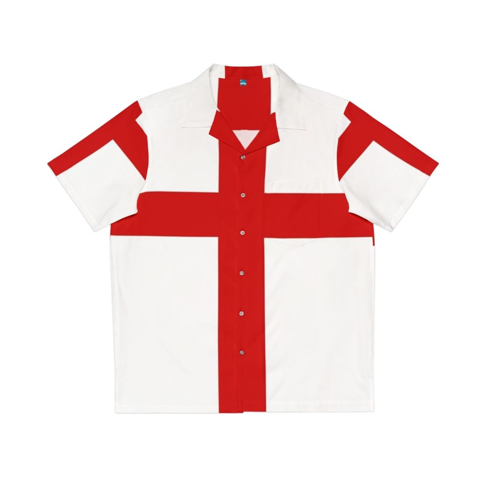 England St George Cross Hawaiian Shirt