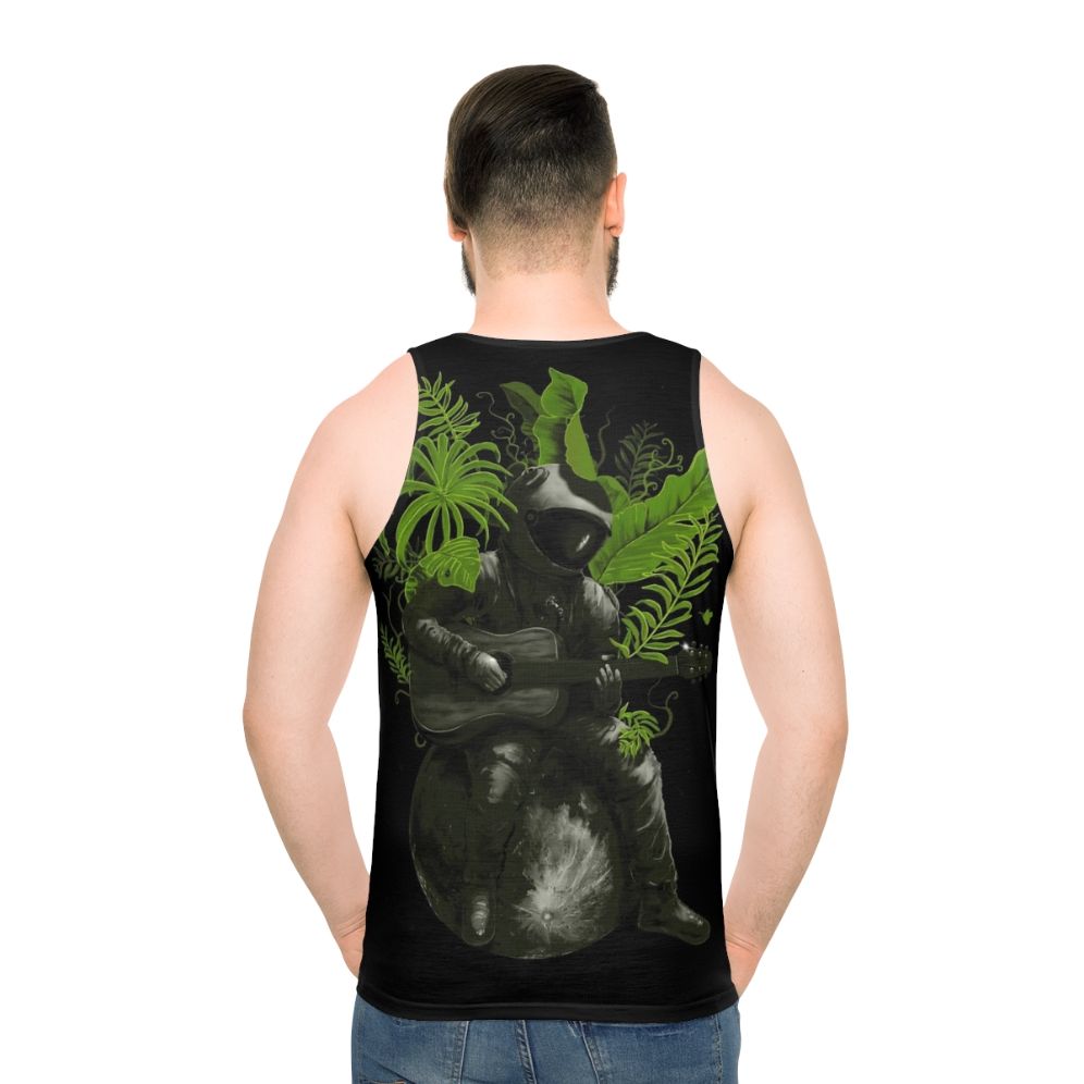 Cosmic Astropical Strum Unisex Tank Top - men back