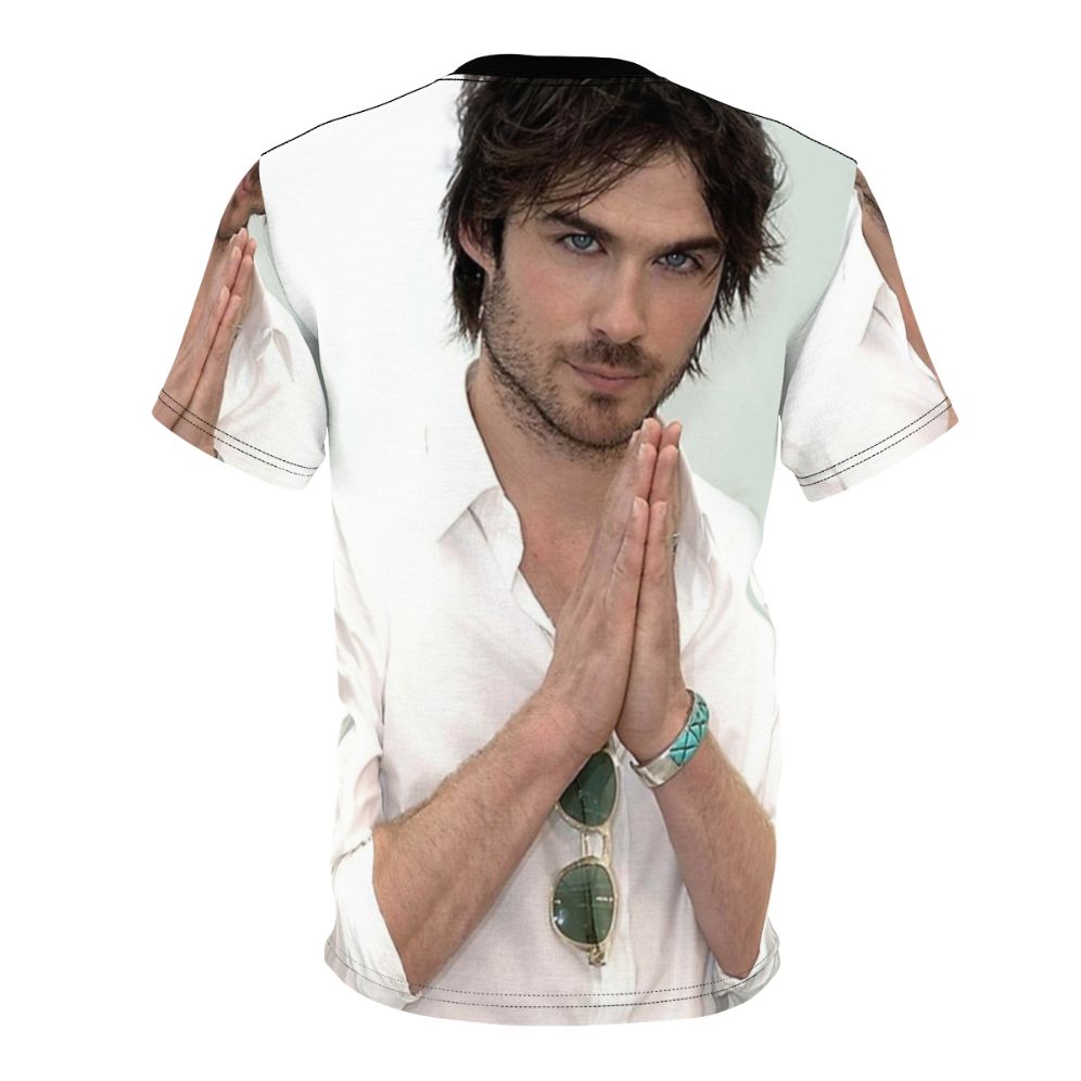 Ian Somerhalder inspired Damon Salvatore t-shirt design - Back