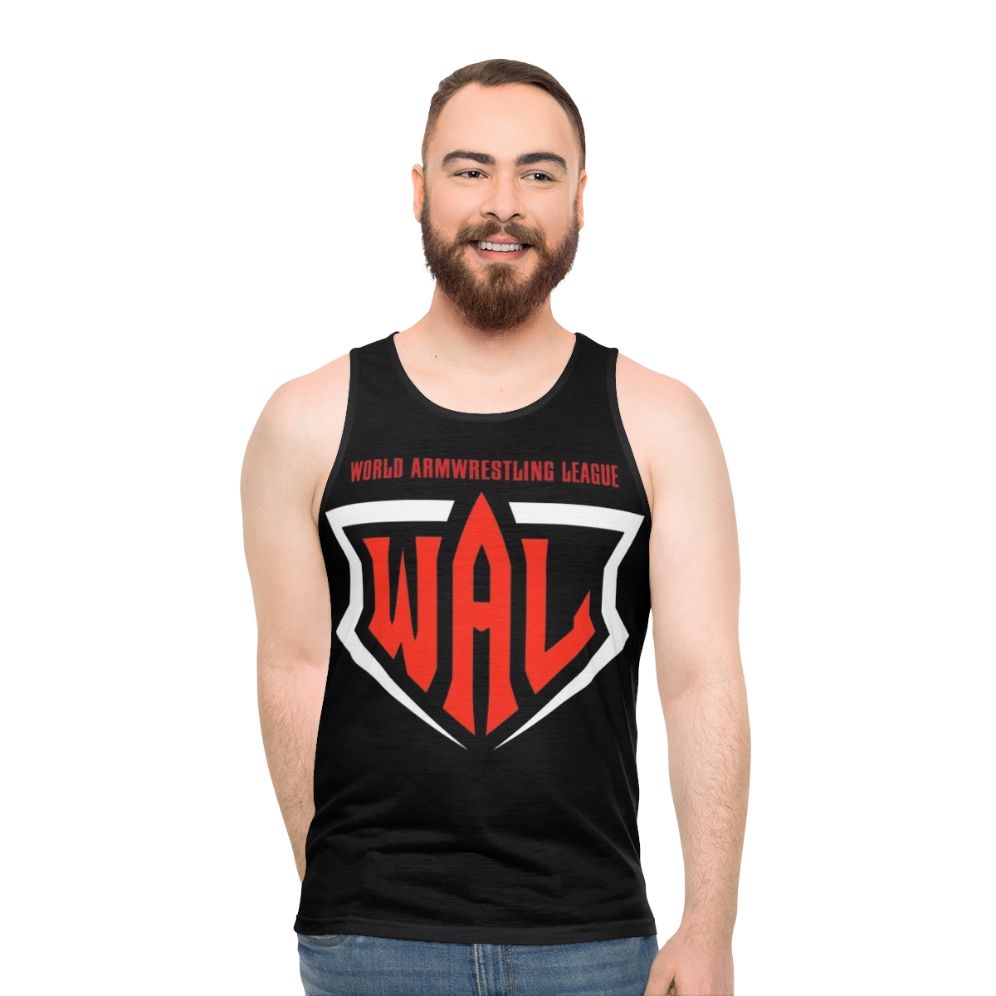 Unisex arm wrestling tank top - men