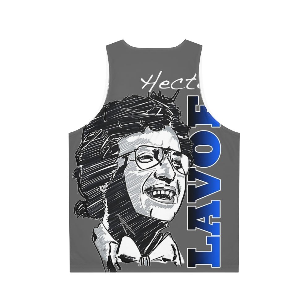 Hector Lavoe salsa singer unisex tank top - Back