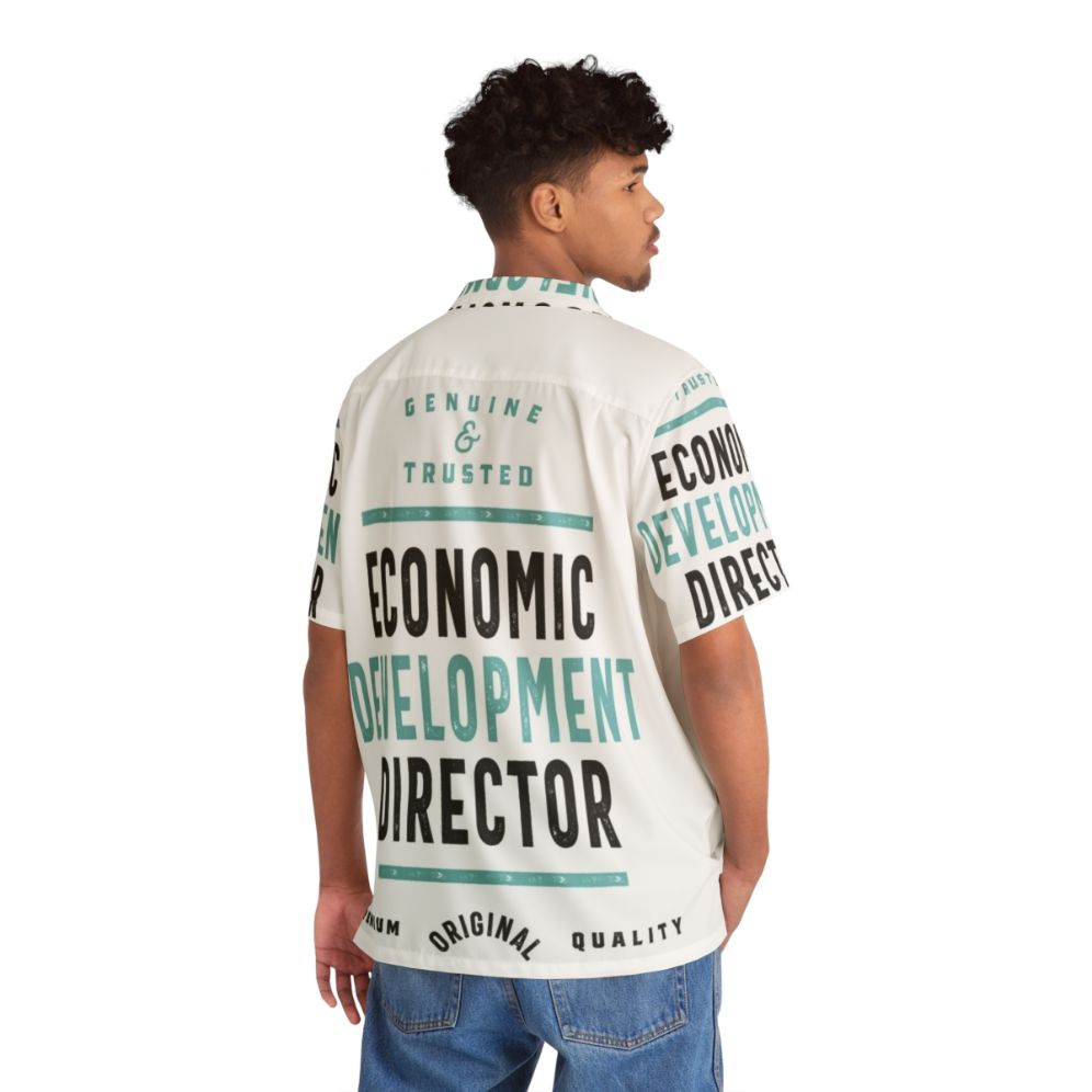 Economic Development Director Hawaiian Shirt - People Back