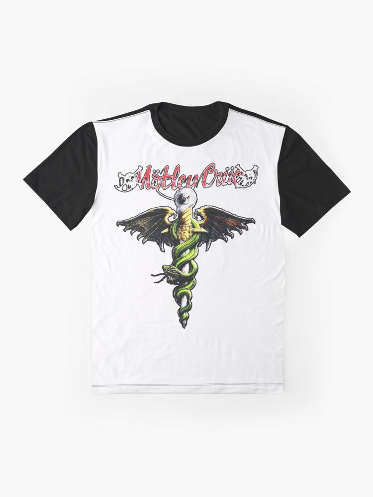 DR-FEELGOOD Pop Rock Graphic T-Shirt with Wilatikta Design - Flat lay