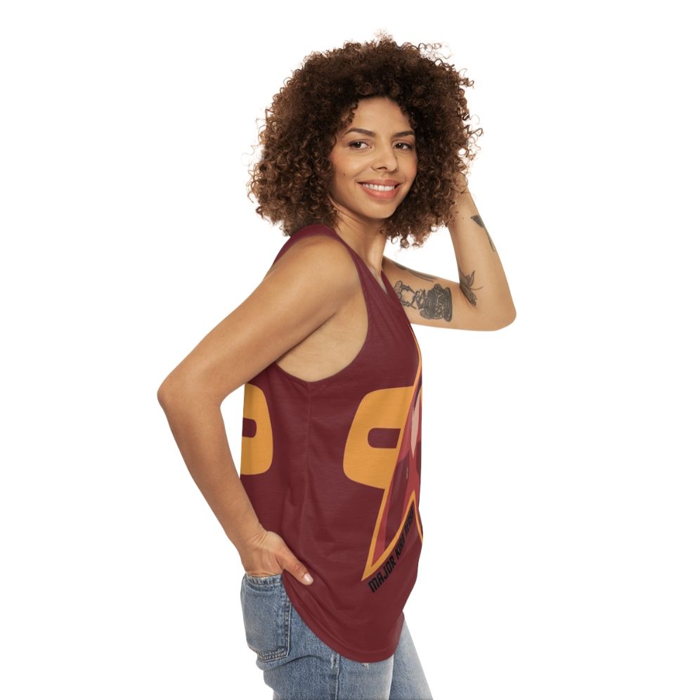 Major Kira Nerys Star Trek DS9 Unisex Tank Top - women side