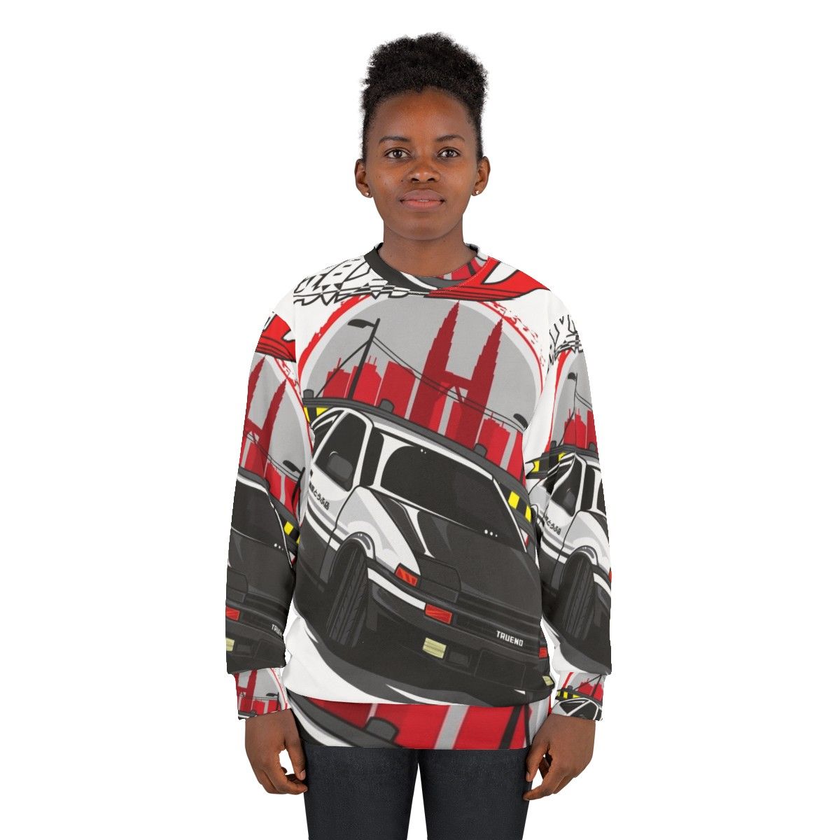 Initial D Hachiroku Sweatshirt - women