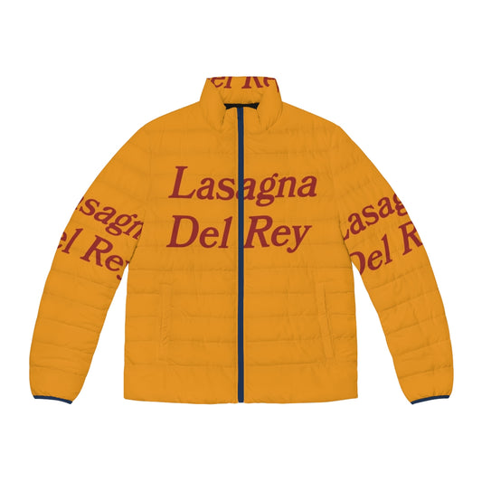 Lasagna Del Rey puffer jacket with Lana Del Rey inspired design