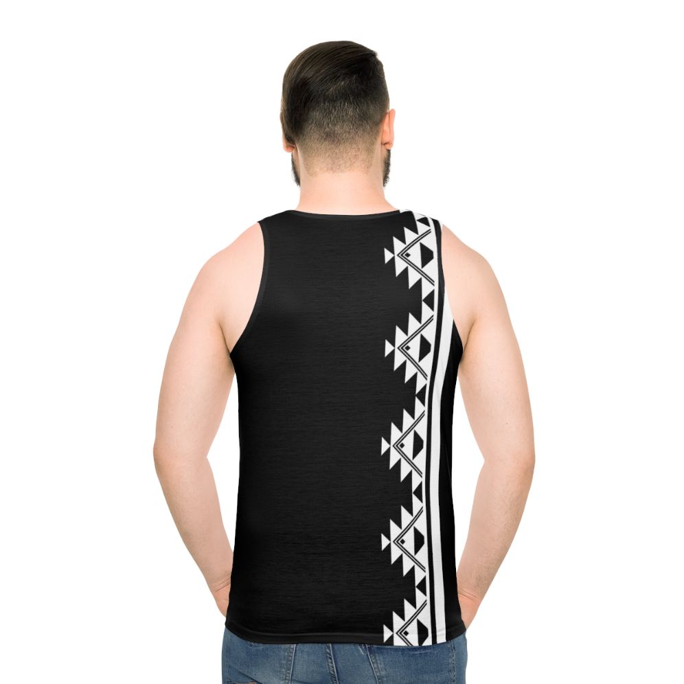 Klamath Tribes Native American Unisex Tank Top - men back