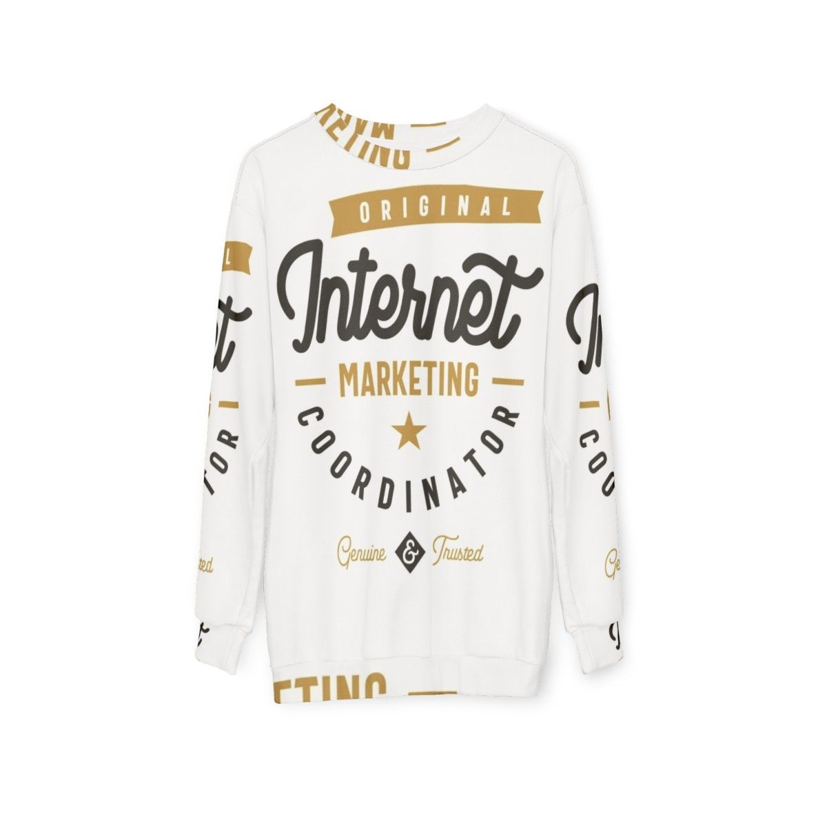 Internet Marketing Coordinator Sweatshirt - hanging